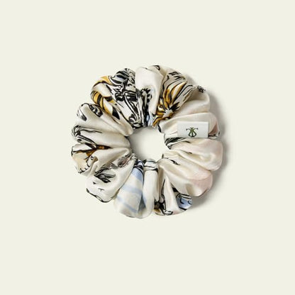 LILYSILK Silk Hair Scrunchies Ties for Frizz & Breakage Prevention 100% Mulberry No Damage Elastic Ponytail Holders, Libra - color: Libra