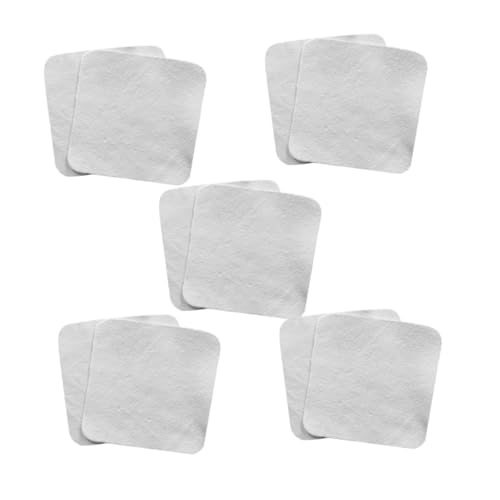 NOLITOY Jewelry Cleaning Cloths 10 Pack Polishing Cloths for Pearl Jade Gold Jewelry Wiping Cloths for Daily Care and Travel 3.14 X 3.14 X 0.07 in
