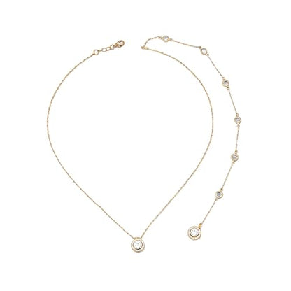 Rhinestone Backdrop Body Chain Jewelry Sexy Simple Long Body Chain Necklace Bridal Wedding Backdrop Backless Dress Accessories Jewelry for Women - color: Gold