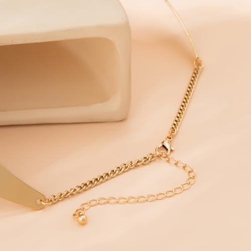 Chunky Gold Necklace Big Statement Chunky Necklace for Women African Tribe Wide Metal Choker Necklaces Jewelry - color: 01 Gold