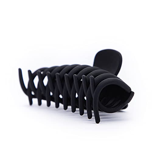 Kitsch Large Hair Clips For Women - Black & Tortoise, 2pcs | Durable Recycled Plastic Claw Clips for Styling & Updos – Secure All-Day Hold Hair Clips For Thick Hair, Comfortable Fit