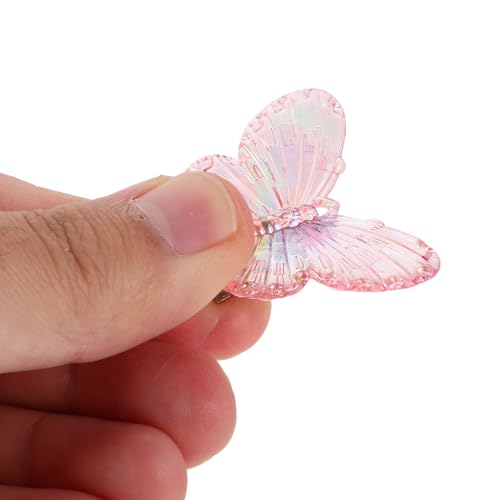 Abaodam 40pcs Butterfly Hair Clips and Hair Snap Barrettes Plastic French Side Clips for Women’s Hairstyles and Bangs Accessory Set