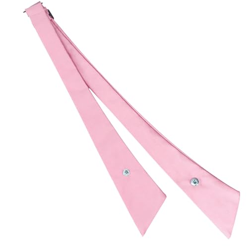 tiemart Crossover Tie - color: Pink