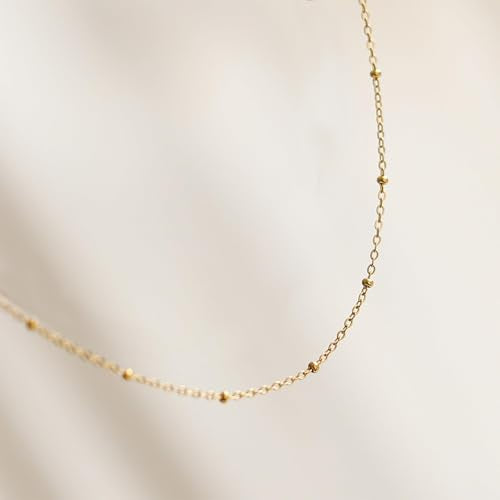Gold Neklace Stack Dainty Gold Herringbone Necklace for Women Layered Paperclip Chain Necklaces Rhinestone Drop Simple Jewelry Gifts for Women - color: B3：cross pendant