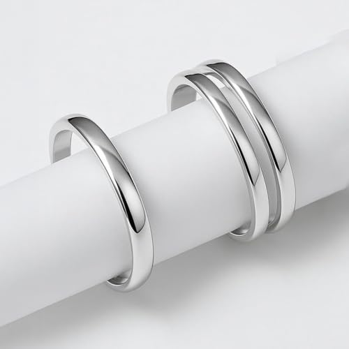 LeCalla 925 Sterling Silver Minimalist Toe Rings Set Simple Open Adjustable Toe-Rings for Women - color: 01. Duo (2 PCS)