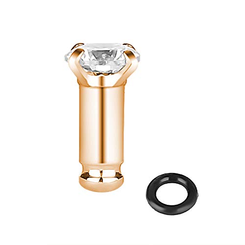 2/4/6/8 Gauge Earrrings Plugs Tunnels Gauges for Ears - color: rosegold3mm
