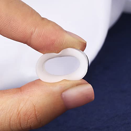 OUFER 8PCS Silicone Ear Gauges Flexible Ear Tunnels Plugs Stretchers Expander Double Flared Flesh Ear Piercing Jewelry for Women Men - color: 0g(8mm)