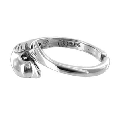Gem Avenue 925 Sterling Silver Toe Rings Collections – Beach, Celtic, Heart, Dolphin, Flower & More Designs for Women – Elegant Adjustable Summer Jewelry - style: Style 6