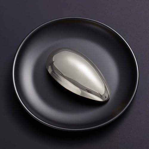 Geometric Teardrop Brooch for Women Gold Silver Statement Metal Brooch Pins Chunky Irregular Round Lapel Pin Coat Sweater Scarves Shawl Brooches Fashion Wedding Party Prom Jewelry - color: silver teardrop