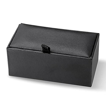 2pcs Set Men's Tie Chain Necktie Tie Clips Link Chain Gift Box - style: 2pcs Silver