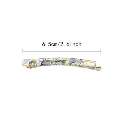 Hair Clips Bobby Pins Acetate Barrettes，14Pcs | 7 Design,Headwear Chic Tortoise Shell Hair Pins Accessories Fashion Geometric Bobby Hair Clips for Thin Thick Hair - color: Retro Style Bobby Pins