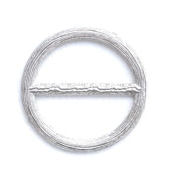 Handmade Pewter Scarf Rings and Slides - Metal Clip for Women Scarves - American Made - style: Tree Branch Scarf Ring