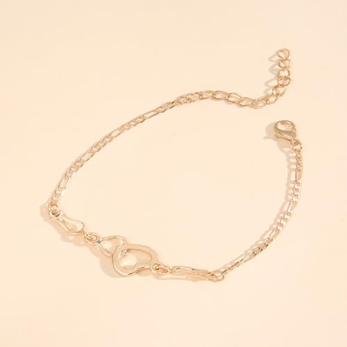 925 Sterling Silver Bracelets for Women Adjustable Love Heart Charm Chain Bracelets Fashion Jewelry Valentine's Day Gifts for Your Lover - color: 5-Purple