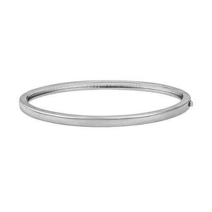 Bangle Bracelets for Women, Dainty Delicate Stacking CZ Diamond Bracelet, 18K Gold Plated Silver, Gold Jewelry, Mother’s Day Gifts for Mom - style: 04-Silver Classic Bangle