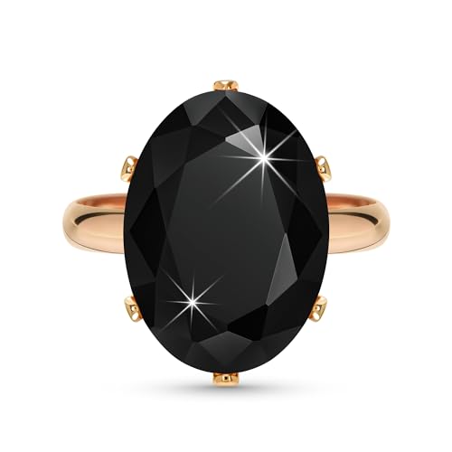 Linawe Cubic Zirconia Imitation Diamond Moissanite Rings for Women, 14K Gold/Rose Gold/Silver Adjustable Chunky Ring, Costume Rhinestone Jewelry for Wedding Engagement | Costume Jewelry, Copper, Large, Cocktail, Birthstone, Rhinestone, Gemstone, Cubic Zir