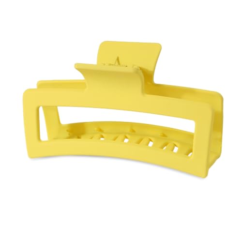 Large Square Hair Clips for Women, Matte Non-slip Jaw Claw for Thick Hair | Strong Hold Rectangle Hair Claws, Lightweight Aesthetic Hair Accessories for Daily Styling, Workouts & Gift - color: Color_7