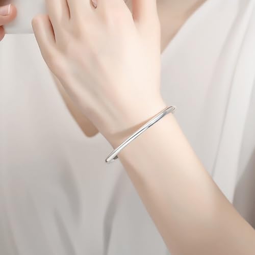 18K Gold Bangle Bracelets for Women 925 Sterling Silver Bracelets Bracelets Adjustable Boho Bracelets Stackble Cuff Bangle Bracelets for Men Women Chunky Gold Bangle Open Cuff Bracelets Christmas Gift - color: Bracelets-17