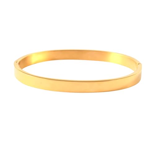JewarHaat Gold Bracelets for Women Stack Love Bangle Bracelets Trendy Stainless Steel Friendship Birthday Anniversary Wedding Jewelry Stocking Stuffers Christmas Gifts Women Mom Wife - color: Gold