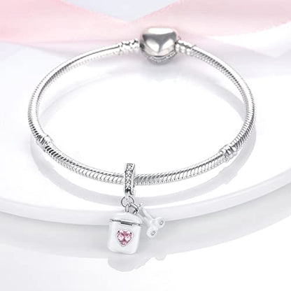 Pandach 925 Sterling Silver Charms for Bracelets and Necklaces Travel Round The World Beads Charms Relaxation Dangle Pendant,Jewelry Beads Gifts for Women - style: A- Headphones Charm