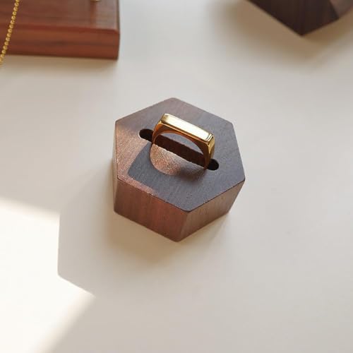 Stainless Steel Square Signet Rings for Men Women Gold/Silver Plain Pinky Thumb Ring, Gift for Dad Husband - color: Rectangle Gold-Custom