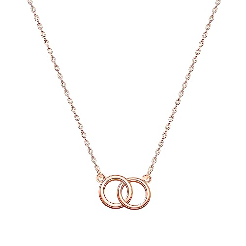 925 Silver Adjustable Necklace Circle Minimalist Enamel Tiny Heart Cactus Triangle Pendant Dainty Choker for Women - color: Inlay Circle