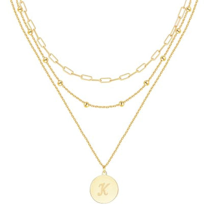 KSF Gold Lariat Necklace for Women Y Shaped Layered CZ Drop Chain | Y shaped necklace; Layered CZ detail; Long lariat style; Gift for her - color: Gold-18