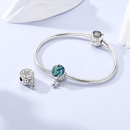 14K Gold Plated Charms for Bracelets Necklace Star Moon Cross Beads Woman | 925 Sterling Silver Charms Butterfly Cute Cat Dog Evil Eye Lucky Bracelet Beads Aesthetic Peandant Jewelry Gift for Mom - color: silver 1
