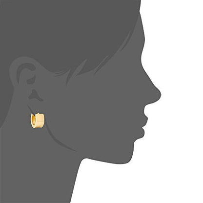 Small Hoop Huggie Earrings For Mens Womens - color: Gold