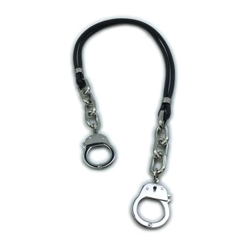 Succuba Stainless Steel Handcuff Choker Necklace Chain Pendant Choker Collar Necklace for Women and Men from 16 to 24 Inches with Box - color: C, size: 20 Inches