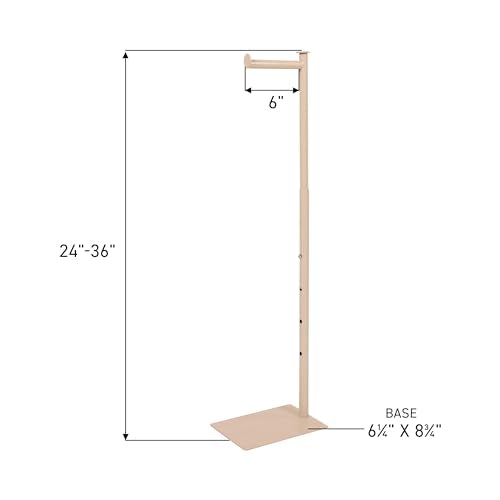 Boutique Ivory Counter Merchandise Hook (24"-36" H 3" Increments)