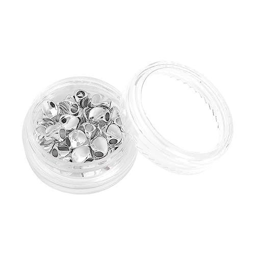 Silver Plated Twisted Spacer Beads 4x5mm 30pcs for Jewelry Making Findings Non Tarnish - color: Silver, size: 4x5mm Twisted