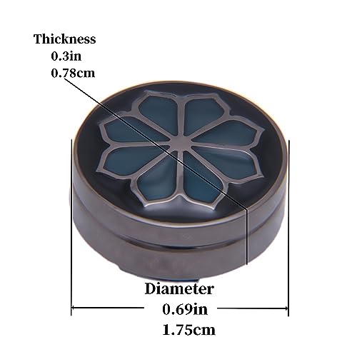 Mens Button Covers Tuxedo Shirt Cufflinks Alternative | Fake cufflinks and alternative fashion jewelry accessories for mens formal business dress shirts suits and groomsmen - color: C black