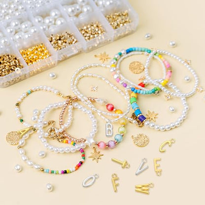 uxcell Letter Charm, Alloy Letter Initial Alphabet Charm for DIY Craft Jewelry Making Bracelets Earrings Necklace - color: Gold - C