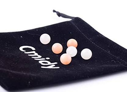 Natural Stone Beads 100pcs 8mm Pink Aventurine Round Genuine Real Stone Beading Loose Gemstone Hole Size 1mm DIY Charm Smooth Beads for Bracelet Necklace Earrings Jewelry Making (Pink Aventurine, 8mm) - color: Pink Aventurine, size: 8mm