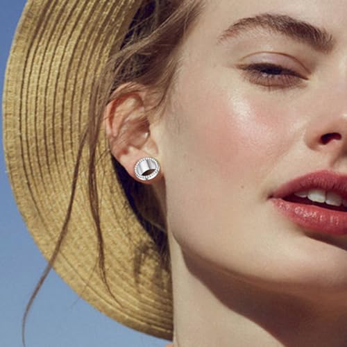 6PCS Stainless Steel Ear Tunnels Kit Double Flare Saddle Ear Expanders Earring Tunnels Gauges Ear Plugs Ear Stretching Set CZ Piercing Jewelry for Women Men 2G-5/8” - color: Style-A, size: 9/16"(14mm)