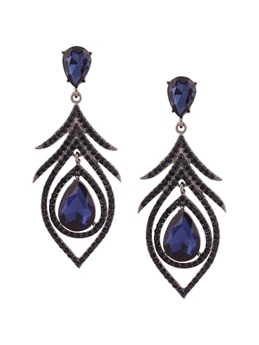 Christmas Halloween Red Heart Shaped Pattern Alloy Earrings, Gothic Antique Style Jewelry for Women - style: Earrings EARR.006
