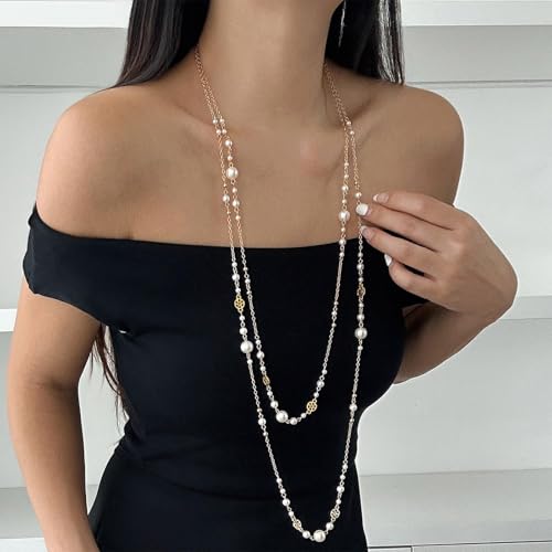 choice of all Rose Gold Necklaces Lariat Necklace for Women Slip Chain Necklace Y-Shaped Pendant Necklaces Trendy Jewelry Gifts - color: A1