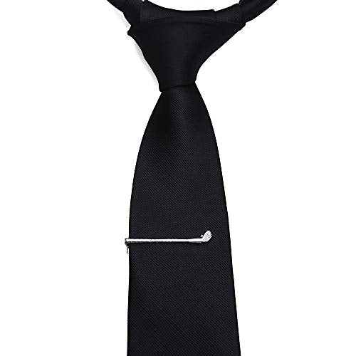 HAWSON 2 inch Tie Clip for Men-Novelty Sport Necktie Bar Clip,Tie Pin,Special Interesting Gift for Men - style: Golf Clubs