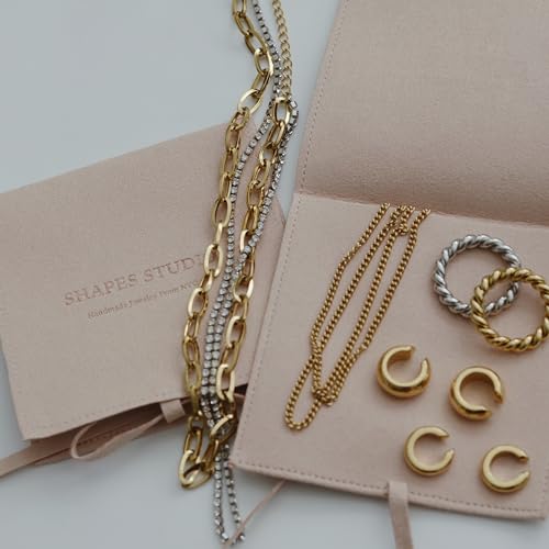 18K Gold Plated Everyday Ear Cuff, Gold Hoops, Women Jewelry, Minimalism - size: Large
