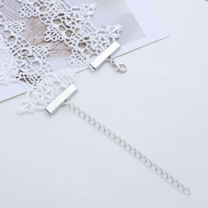 Wide Black Lace Choker Necklace Gothic Lace Pearl Tassel Necklace Short Hollow Flower Tattoo Necklaces Waterdrop Rhinestone Necklaces Halloween Wedding Party Jewelry - style: Style4