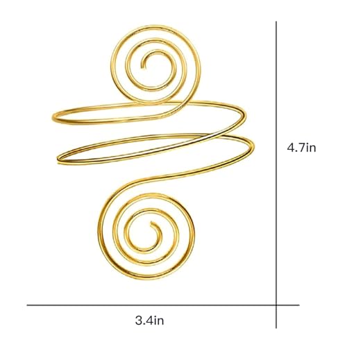 Harry and Henry Arm Cuff Gold Upper Arm Jewelry for Women Adjustable Open Cuff Bangle Bracelets Armband Jewelry Summer Outfits for Women 2026 - color: D1:Gold Arm Cuff