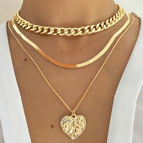 45 PCS Gold Jewelry Set for Women Dainty Dangle Earrings,Elegant Knuckle Rings,Adjustable Bracelets and Necklaces,Perfect Fashion Anniversary Birthday Party Gift,Trendy Jewelry Pack