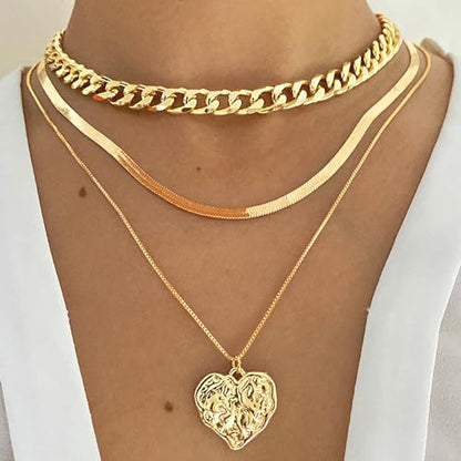 45 PCS Gold Jewelry Set for Women Dainty Dangle Earrings,Elegant Knuckle Rings,Adjustable Bracelets and Necklaces,Perfect Fashion Anniversary Birthday Party Gift,Trendy Jewelry Pack
