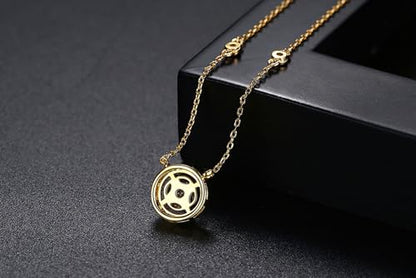 Gold Plated Geometric Style Sparkly Dainty Rectangle Teardrop Shaped AAAAA Australia Crystal with Cubic Zirconia Y Necklace Fashion Jewelry for Women & Teen Girls - color: Round Necklace White Gold