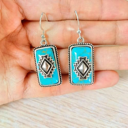 Retro Exaggerated Drop Earrings Personality Vintage Carved Dangle Earrings Daily Accessories Party Valentine's Day Jewelry Gifts for Women - style: Retro Style 3