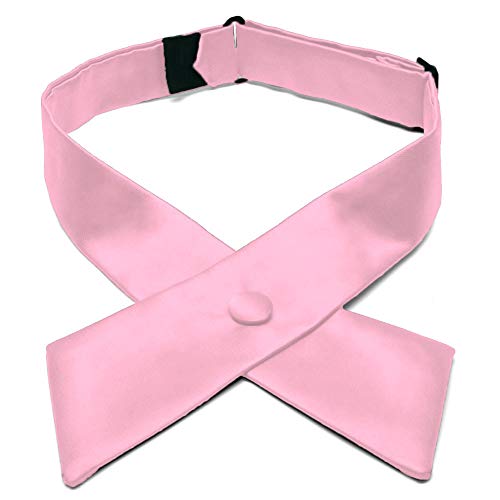 tiemart Crossover Tie - color: Pink