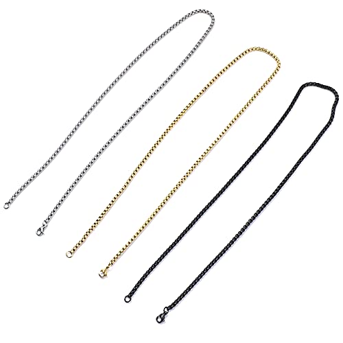 Tapp Collections Stainless Steel Superhero Pendant Necklace - color: Stainless Steel Chain / Silver Color