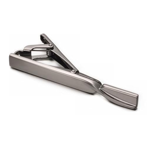 Yoursfs Black Matte Skinny Tie Clips For Men Classic Shiny Tie Bars Stainless Steel Personalized Tie Clip Suitable for Wedding Anniversary Business - style: Black Matte Skinny Tie Clips