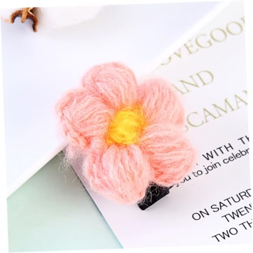 Ipetboom 12 Pcs Flower Hair Clips for Mixed Colors Bobby Pins Birthday Hair Accessories Hairpins Party Headdress Set Random Color