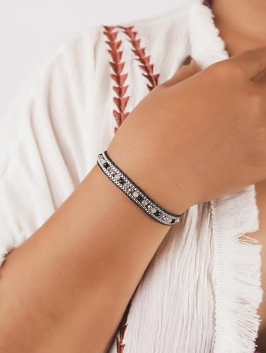 Bohemian Braided Bead Bracelet for Women, Trendy Jewelry Design - style: Bracelet OJ-T3LR